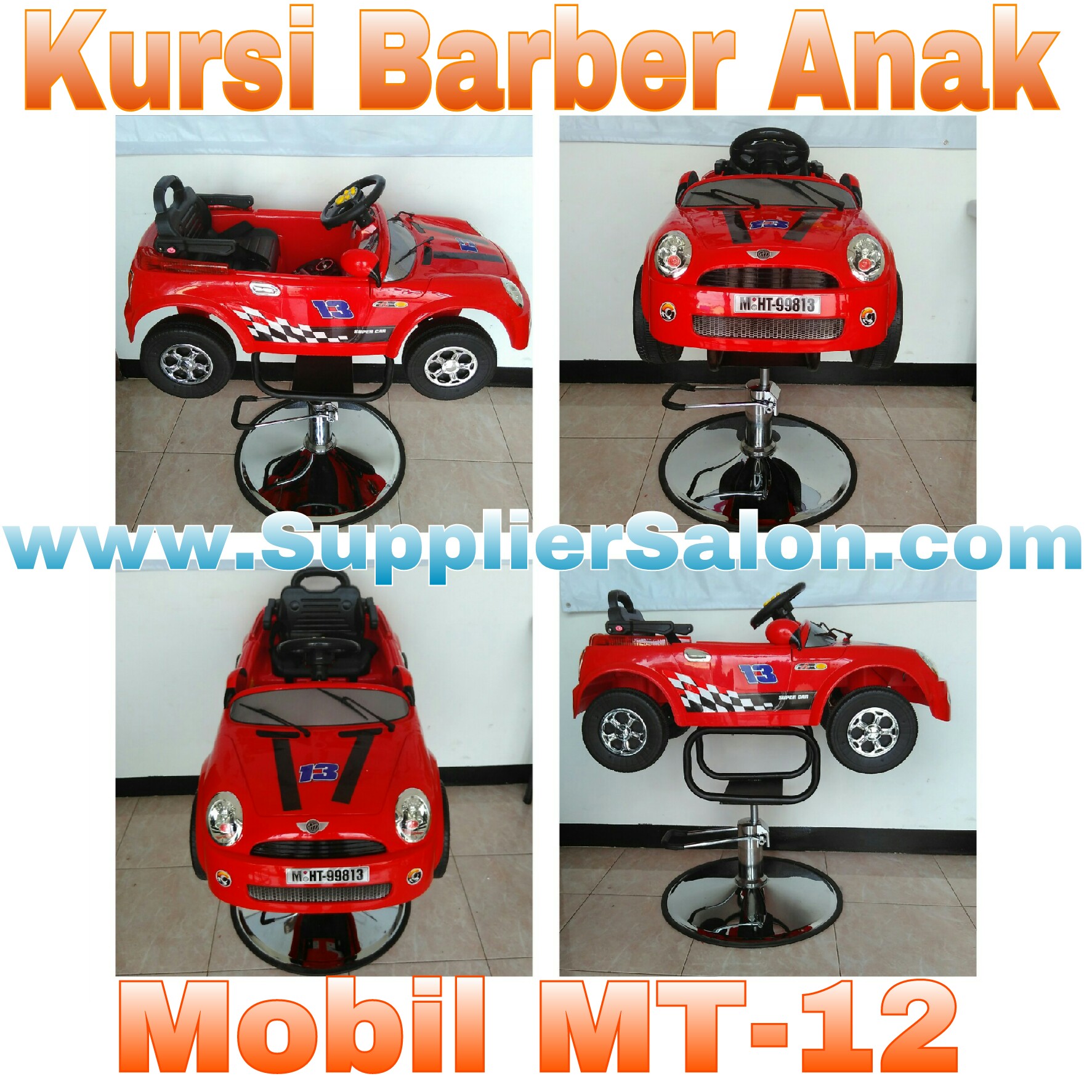  Kursi  Anak Mobil Balap HT 99813 MT 12 Supplier Alat 