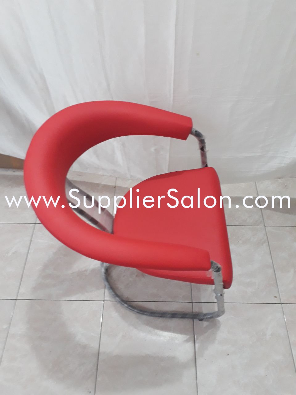 Kursi  Salon  Potong Rambut Kaki S Merah  Supplier Alat 