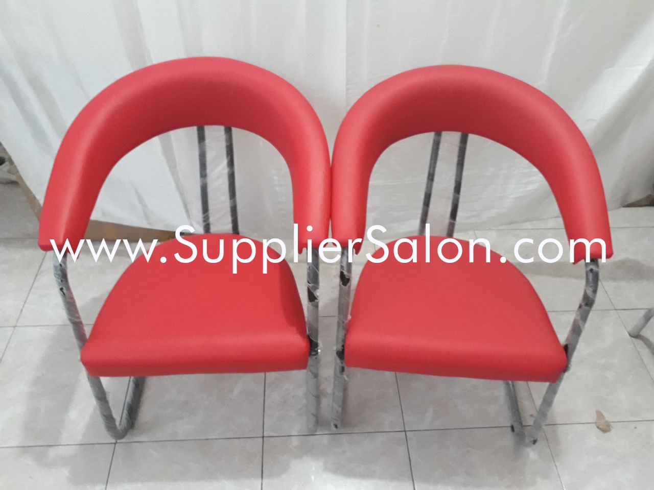  Kursi  Salon  Potong Rambut Kaki S Merah  Supplier Alat 